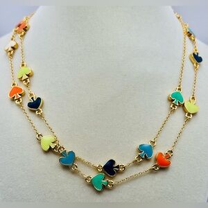 KATE SPADE🔸Spade To Spade Necklace Multicolor